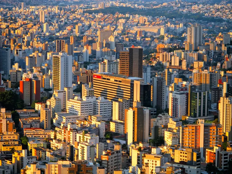 Vista aérea de Belo Horizonte