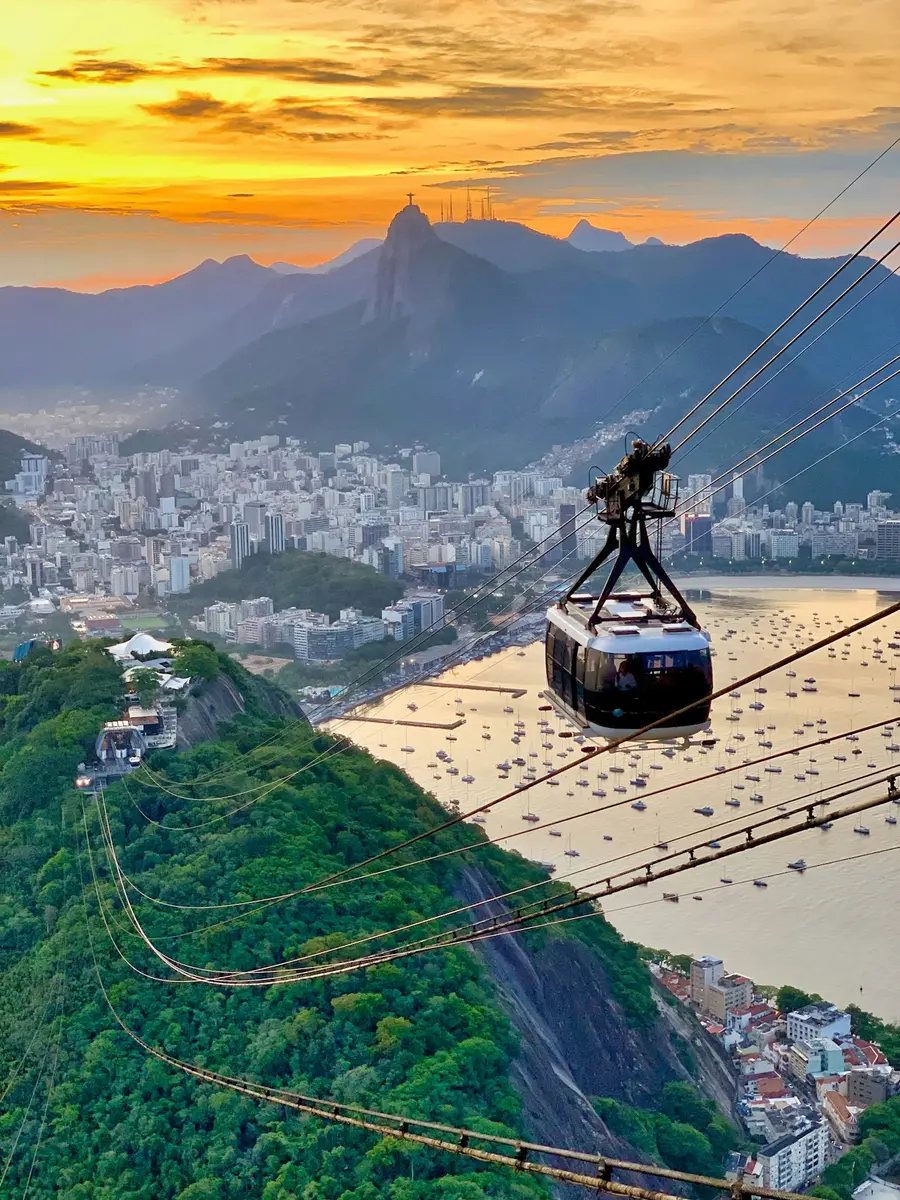 Bondinho do Pão de Açúcar, no Rio de Janeiro