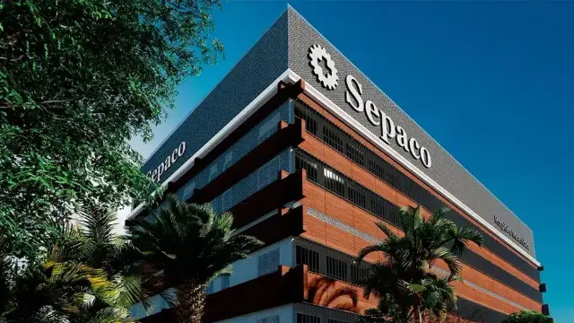 Fachada do Sepaco