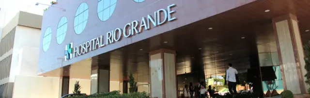 Fachada do Hospital Rio Grande