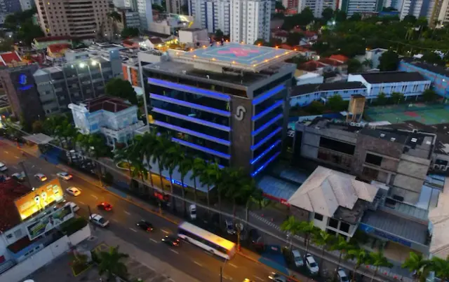 Fachada do Hospital Santa Joana