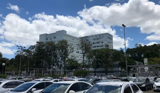 Fachada do São Lucas da PUCRS